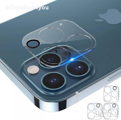 Стъклен протектор за камера за Apple iPhone 13 / 13 Pro Max / 13 Mini, снимка 6 - Фолия, протектори - 34388842