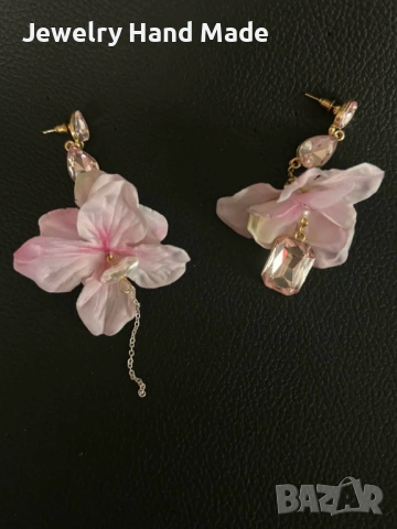 Луксозен комплект "Розов свят", снимка 3 - Бижутерийни комплекти - 54319908