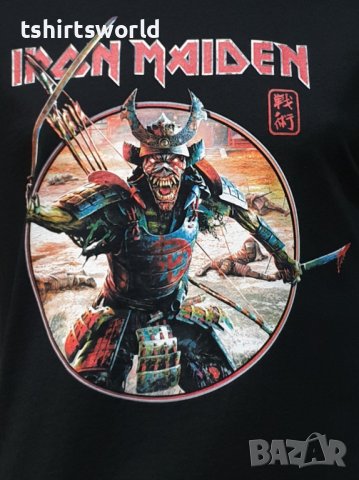Нова мъжка тениска на музикалната група IRON MAIDEN - Senjutsu Album Palace Circle, снимка 6 - Тениски - 37106815