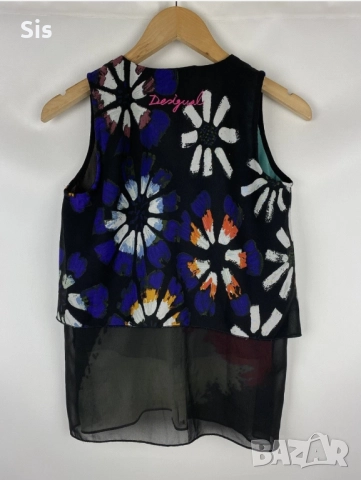Дамски топ - Desigual, снимка 4 - Потници - 52147033