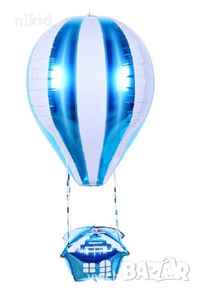 въздушен аеро балон парашут фолио фолиев балон хелий или въздух парти рожден ден, снимка 2 - Други - 37609581