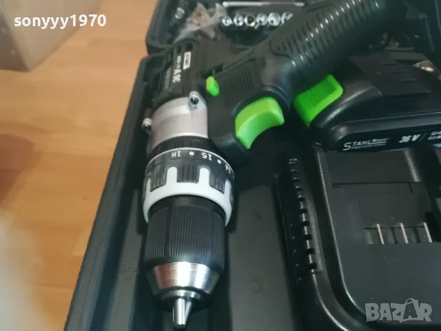 STAHL MAYER LI-ION ВИНТОВЕРТ КОМПЛЕКТ 3110240750, снимка 9 - Куфари с инструменти - 47782303