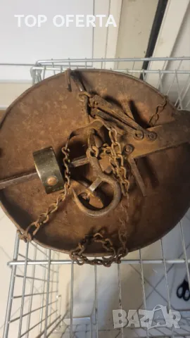 Стар кантар паланца везна теглилка от 70-те год на ХХ век, снимка 6 - Антикварни и старинни предмети - 47873961