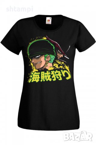 Дамска тениска One Piece Roronoa Zoro 02,Анимация,игра,Празник,Повод.