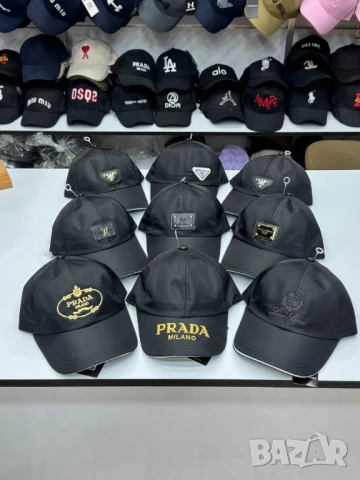 шапки с козирка prada fendi christian dior burberry , снимка 7 - Шапки - 51352805