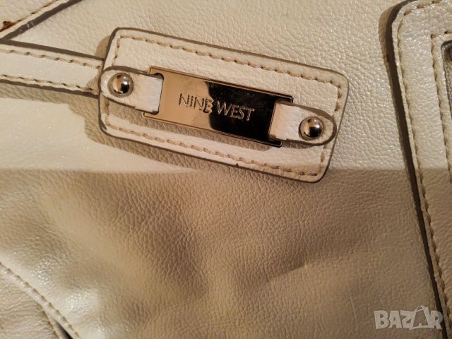 Оригинални дамска чанта + малка чантичка на NINE WEST, снимка 16 - Чанти - 35516231