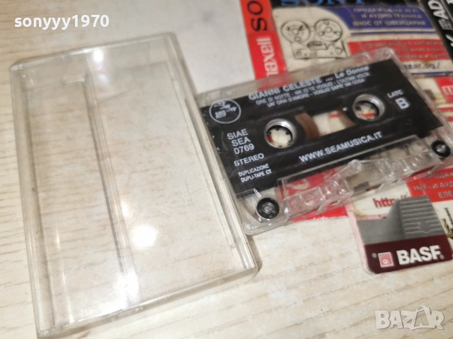 GIANNI CELESTE-ORIGINAL TAPE 2112251927, снимка 2 - Аудио касети - 52868535