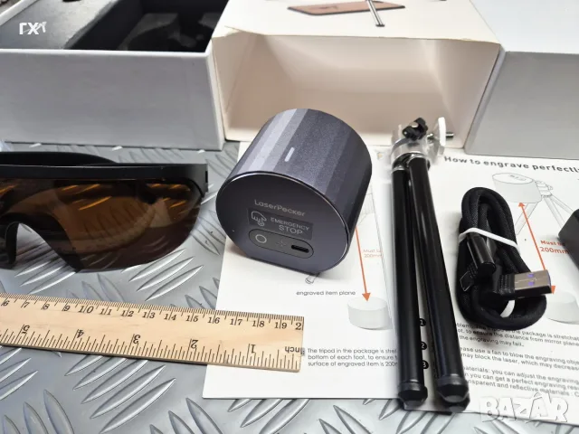 Мини лазерен гравьор LaserPecker Pro (L1 Pro), снимка 3 - Инструменти за гравиране - 56547028