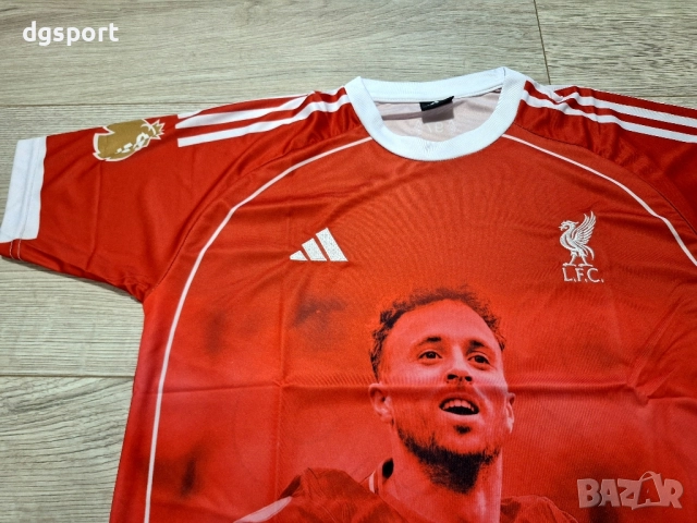 Уникална фланелка на Диого Жота – Liverpool FC | Лимитирана серия 🔥, снимка 3 - Футбол - 52054186