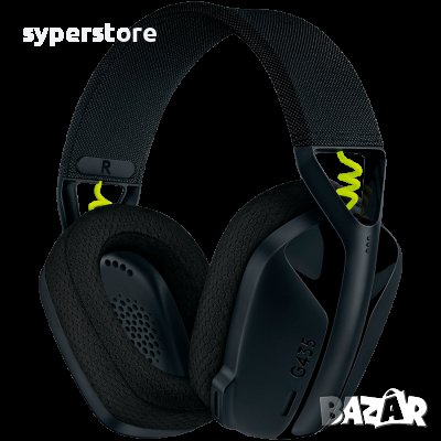 Безжични слушалки с микрофон  LOGITECH G435 LIGHTSPEED геймърски SS301441