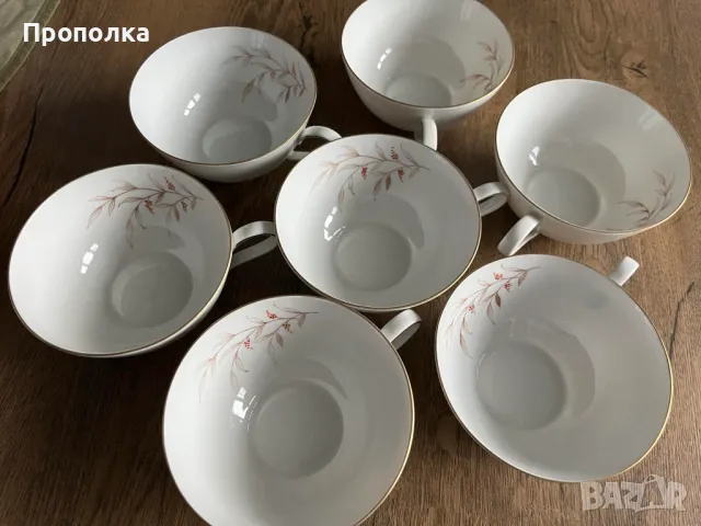 Много, нежни, лекички, фини изискани, немски Чашки 180мл 6+1, снимка 3 - Чаши - 47484690