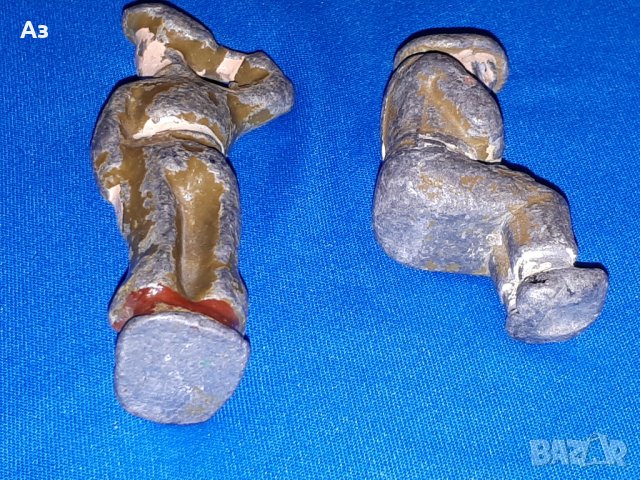 Две оловни фигурки на войници, снимка 3 - Колекции - 38867651