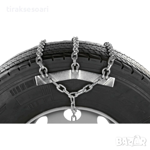 Аварийни вериги за камиони LUX – прешлени за сняг, лесен монтаж и здраво захващане, снимка 6 - Аксесоари и консумативи - 52004153