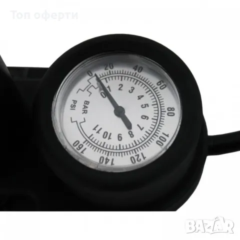 Помпа ръчна с манометър - 2384, снимка 2 - Аксесоари и консумативи - 49344699