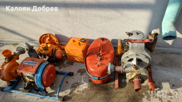 Руски бензинови водни помпи , снимка 3 - Напояване - 44807704