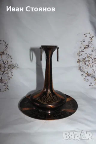 Сувенирен сет от 2 медни съда за декорация., снимка 2 - Антикварни и старинни предмети - 49235168