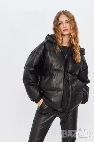 Зимно Кожено Дамско Яке - Answear Lab, снимка 2 - Якета - 49942918