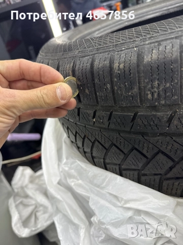 Зимни гуми Continental 225/50/17 dot 4020, снимка 4 - Гуми и джанти - 52503335