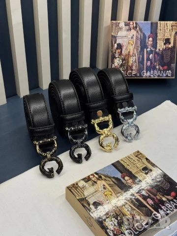 колани от естествена кожа в кутия dolce gabbana 