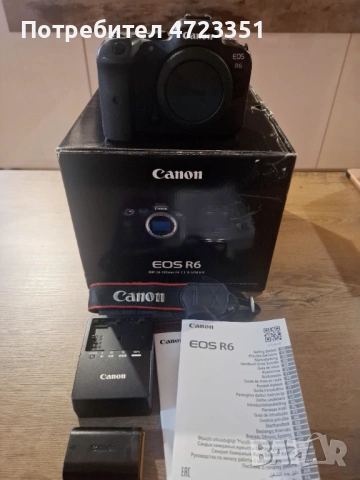 Canon EOS R6, снимка 2 - Фотоапарати - 53278502
