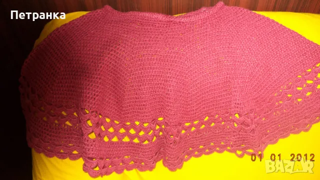 На вашето внимание - детска пола бордо на 1 кука