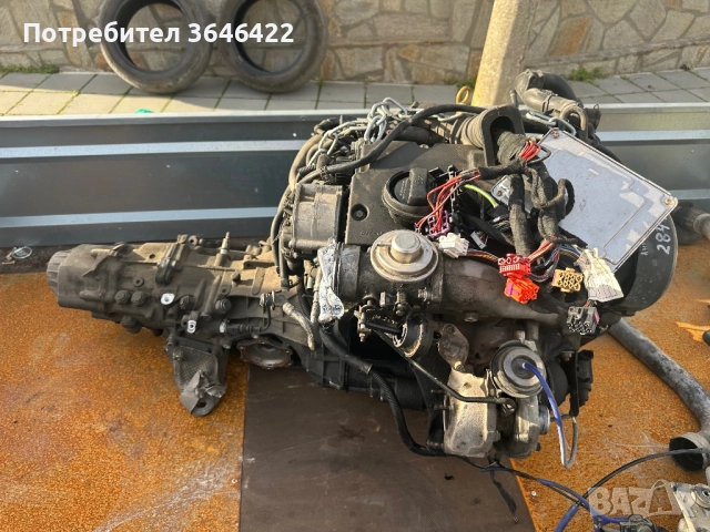 Двигател и скоростна кутия на пасат 5.5 1.9 131 кс.