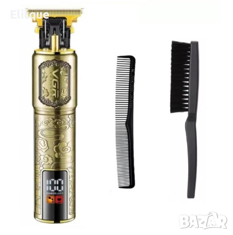 Машинка за подстригване V G R, Контур на брада и тяло, Четка и гребен за избледняване, снимка 8 - Машинки за подстригване - 52897149