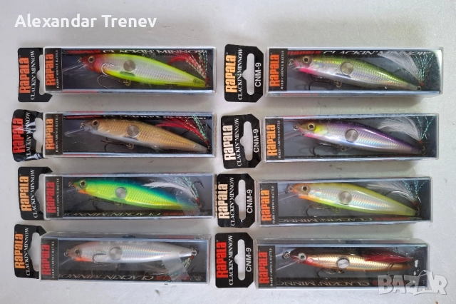 Воблери Rapala Clackin series-CNM,CNR,CNMAG10