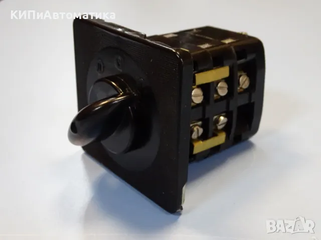пакетен превключвател ПГП-25-20 25А 380V 3-секционен selector switch, снимка 2 - Резервни части за машини - 49192748
