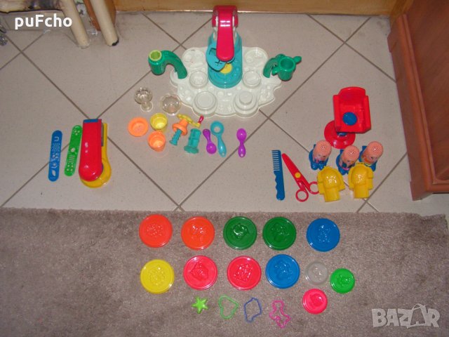 Сладоледена фабрика на Play-Doh + фризьорски салон и още, снимка 3 - Пластелини, моделини и пясъци - 34482343