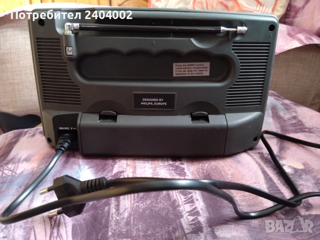 Радио часовник с аларма Philips AE2340/00, снимка 2 - Други - 52773821