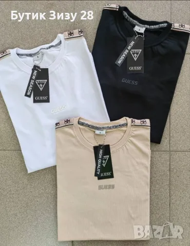 Дамски тениски Guess, 3 цвята, снимка 3 - Тениски - 49295848