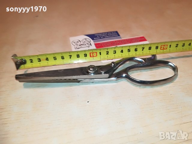 зиг-заг ножица АНТИКА, снимка 15 - Антикварни и старинни предмети - 29418356