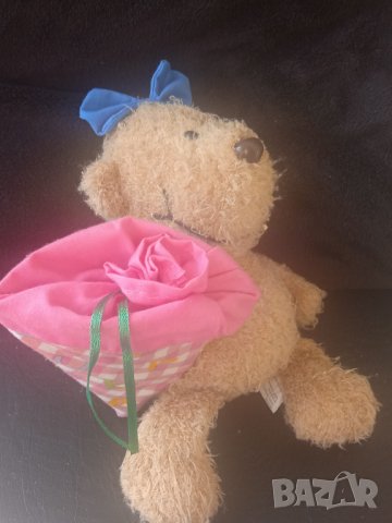 Плюшено Мече Момиченце - Немско качество (Germany), снимка 2 - Плюшени играчки - 44434274