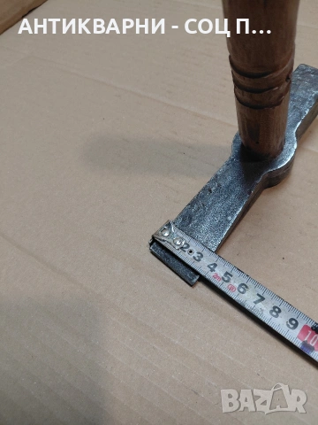 Соц Стар Чисто Нов Каменоделски Чук 0.750кг. НОМЕР 1710., снимка 13 - Антикварни и старинни предмети - 54233727