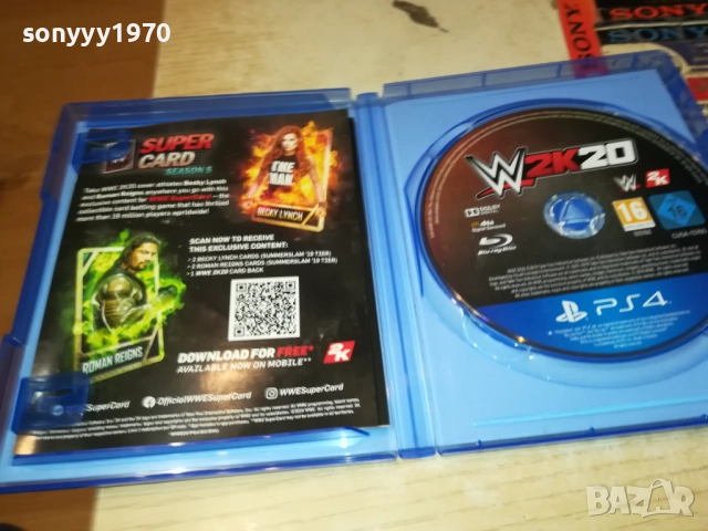 SONY PS4 GAME W2K20 0610251324, снимка 2 - Игри за PlayStation - 51960980