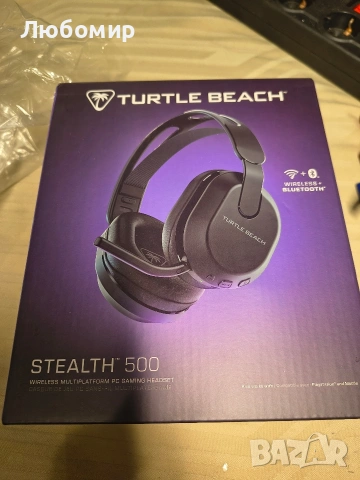 Безжични геймърски слушалки Turtle Beach Stealth 500 PC Multiplatform - черни , снимка 3 - Слушалки за компютър - 53358070