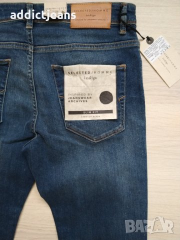 Мъжки дънки Selected размер 31 , снимка 5 - Дънки - 31885696