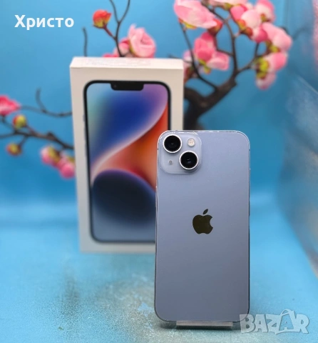 Apple iPhone 14, 256GB, 6GB RAM, 5G, Blue , снимка 3 - Apple iPhone - 54154067