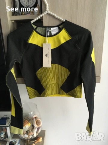 Stella Mccarthey Pour Adidas Yoga Top IT 36 ново, снимка 3 - Спортни екипи - 52553635