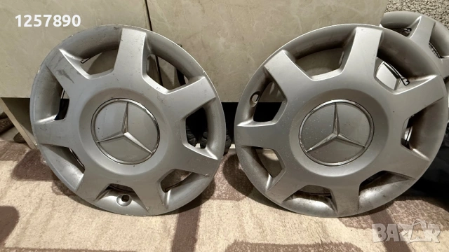 Оригинални тасове Мерцедес 15, снимка 2 - Аксесоари и консумативи - 53070343