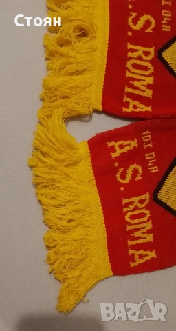 Продавам шал на ФК Рома, снимка 3 - Шалове - 52992034