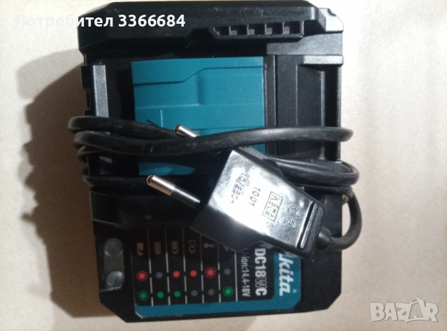 Зарядно makita dc18wc, снимка 3 - Други инструменти - 53134792