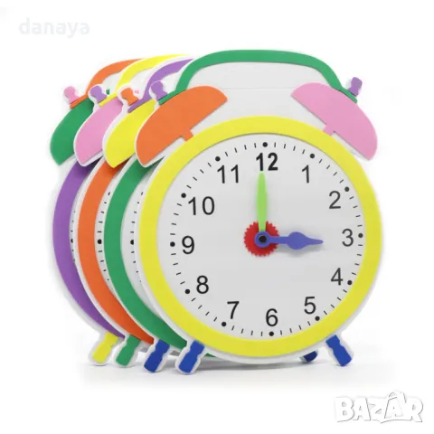 5885 Образователен детски часовник за учене на часа, снимка 4 - Ученически пособия, канцеларски материали - 50304134
