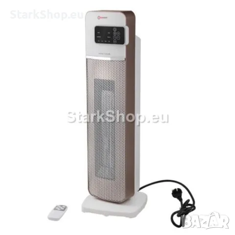 Вентилаторна Печка с Керамичен Нагревател 2000W FORCEKRAFT с Дисплей и Дистанционно