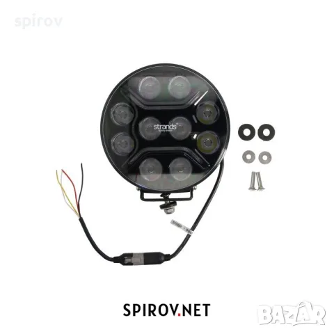 LED фар STRANDS Dark Knight Intense 9 150W 16100lm 5000K, снимка 2 - Аксесоари и консумативи - 55745769
