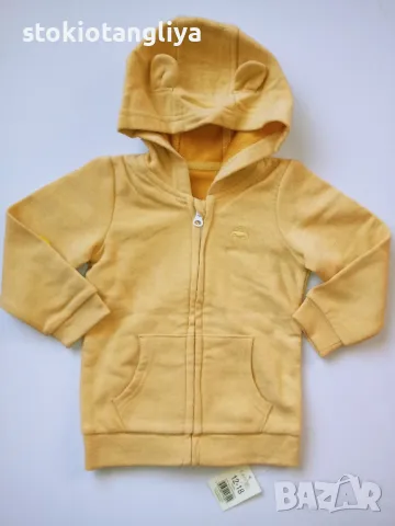 Бебешко горнище George, суичър с цип, размер 12-18 месеца, размер 80-86 см