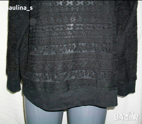 Два различни броя / Черна блуза тип туника / пуловер "H&M" Devided и "Yessica" by C&A , снимка 15 - Блузи с дълъг ръкав и пуловери - 30841347
