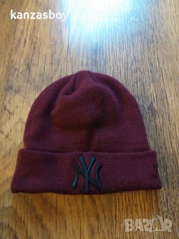  New Era New York Yankees Essential Cuff Beanie - страхотна зимна шапка, снимка 3 - Шапки - 38869331