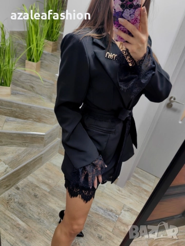 Дамски сет - сако панталонки и бюстие, снимка 4 - Комплекти - 52670854